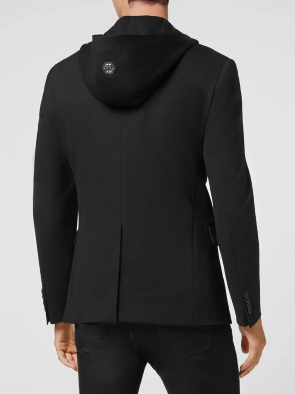 PHILIPP PLEIN Hoodie Blazer, Size 56 IT/FR, US 44-46